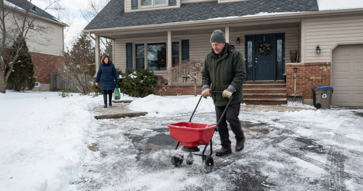 Winter ice and snow safety around your property