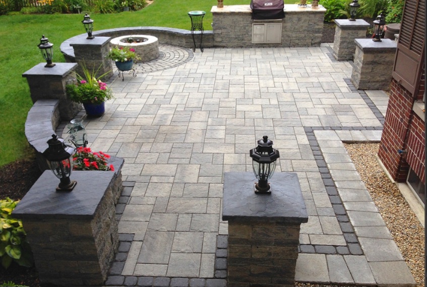 Premium Interlocking Installation